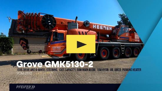 Grove GMK5130-2 Dutch Registration, Valid inspection, *G