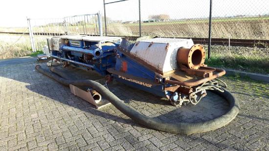 1992 Putzmeister MPT 16 Tunnel Muck Pump / Concrete & Hight density solid pump