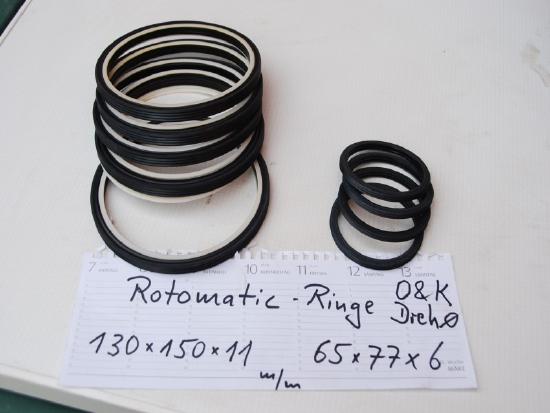 O&K Rotomatic-Ringe für Drehdurchführung