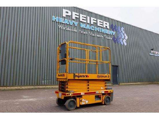Haulotte Optimum 8AC Electric, 7.77m Working Height, 230kg