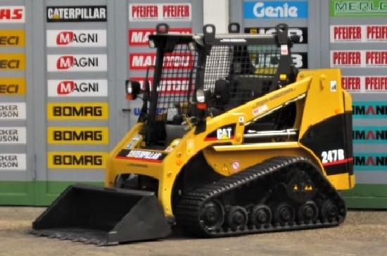 Caterpillar Kettenlader CATERPILLAR 247 B - Zusatzhydraulik