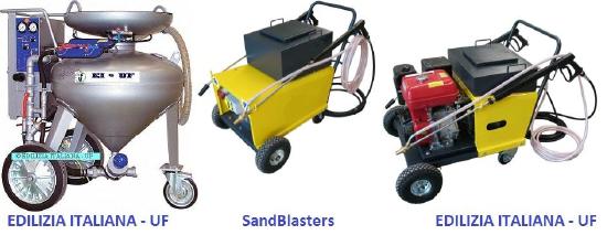 EDILIZIA ITALIANA-UF Sandblaster - Idrosabbiatrice - Zandstraler