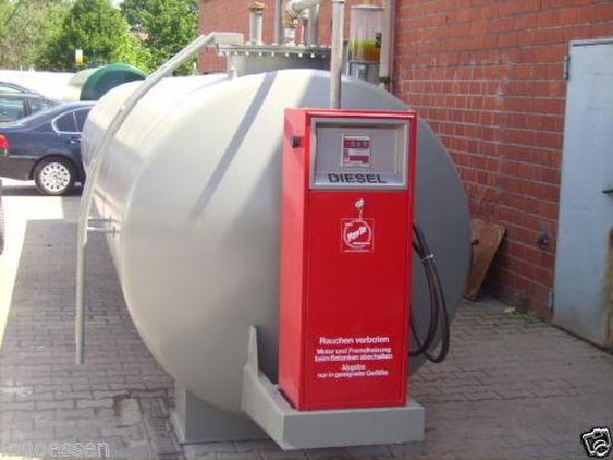Dieseltankstelle 16.000 Liter doppelwandig gebraucht