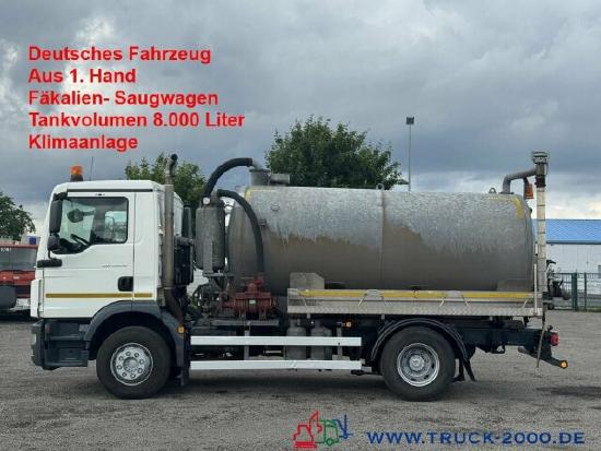 MAN TGM 15.250 Fäkalien- Saugwagen 8.000 Liter Klima