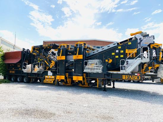 FABO PRO-150 MOBILE CRUSHING & SCREENING PLANT | BEST QUALITY