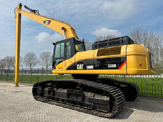 Caterpillar 330DL Long Reach with HDHW undercarriage
