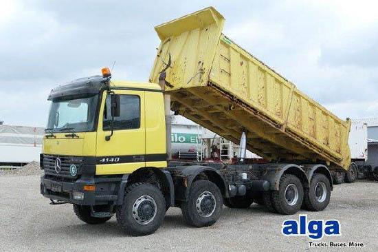 4140 AK Actros 8x8, Allrad, Meiller, 17m³