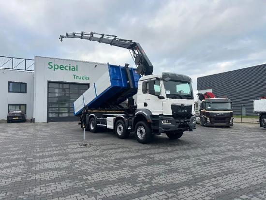 MAN TGS 35.470 8x4 / Euro 6 D (Only 36.196Km!!!) /