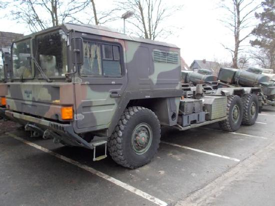 MAN 25.403 6x6 LOHR - SPEZIAL Container