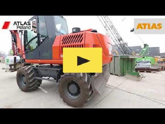 Atlas 155 W Koparka kołowa wheeled excavator