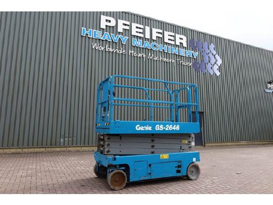 Genie GS2646 Electric, Working Height 9.80m, Capacity 45