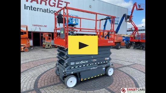 Skyjack SJ4740 Electric 4740 Scissor Work Lift 1380cm