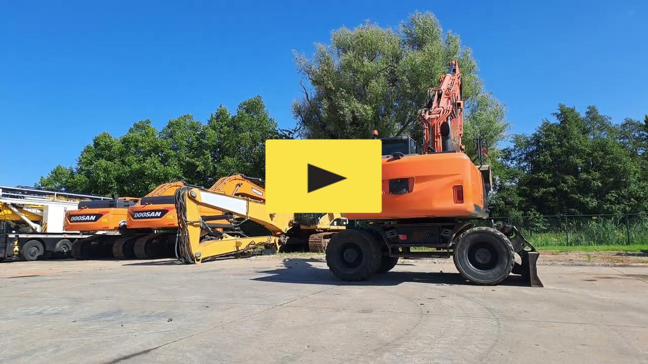 その他 you. ▷used Wheel excavator Hitachi ZX 170W-6 Oil Quick OQ70/55