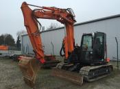Hitachi ZX 85 USB-5A + Lehnh. SW + Schild