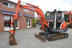 Kubota KX121 3a + Teleskopstiel + Lehnh. SW + GS