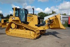 Caterpillar D6N LGP - 6 Wege Schild - Mieten !