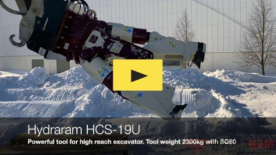 Hydraram HCS-19U (Neu!) 18 - 25 t.