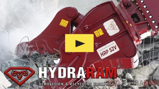 Hydraram HRP-62V Pulverisierer | 5880 kg | 51 - 72 t. | Neu!