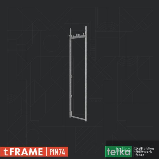 telka Steel frame 200x74