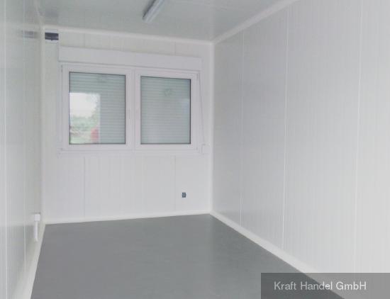 Kraft Standardcontainer mit Doppelfenster.