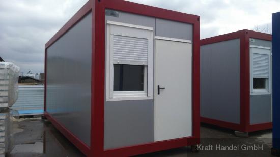 Kraft Büro- Mannschaftscontainer 20 Fuß,