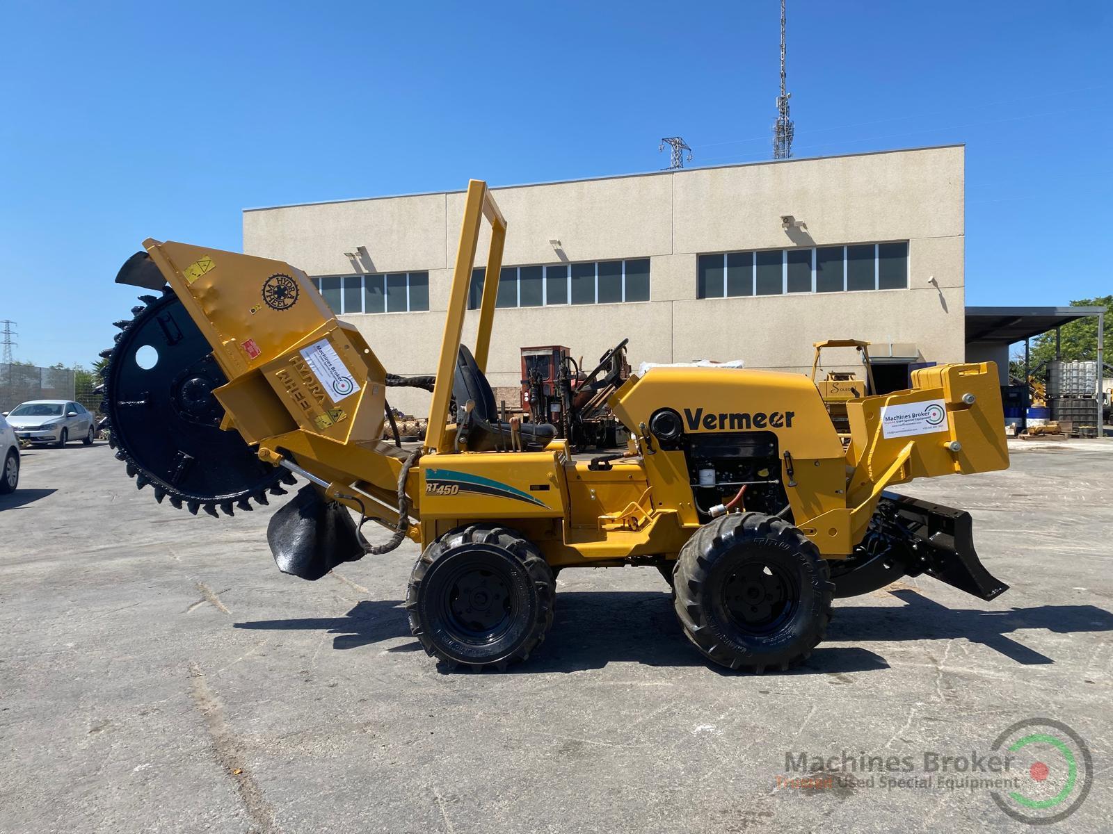 Vermeer RT450 Trencher buy used in Sicily | Machinerypark