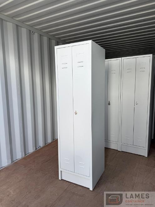 Kleider-Spind Lichtgrau