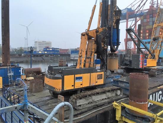 Delmag Bohranlage / Drill Rig RH 34