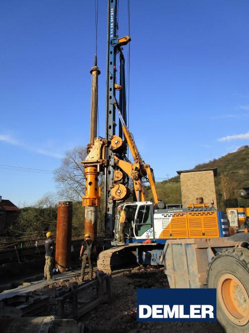 Bauer Bohranlage / Drill Rig BG 24 H